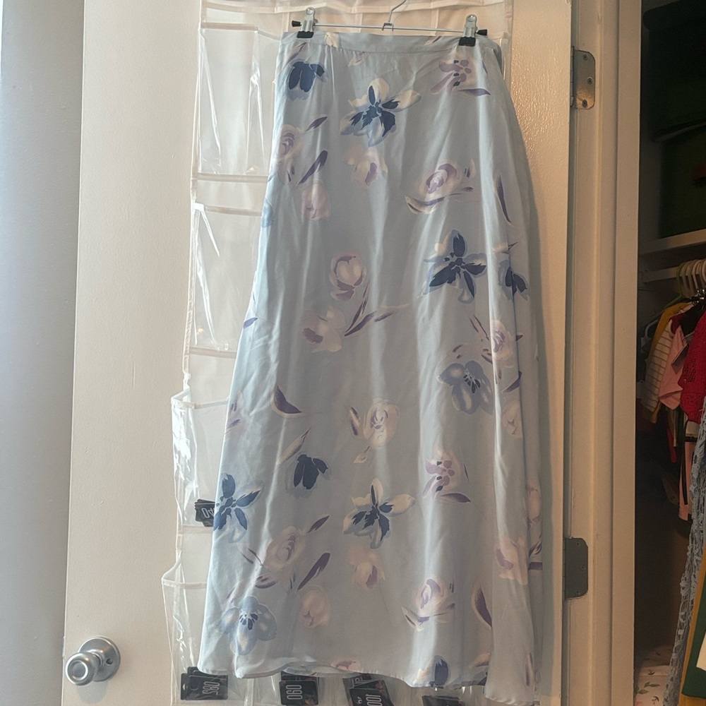 Jonathan Martin Sophisticates Sky Blue Skirt